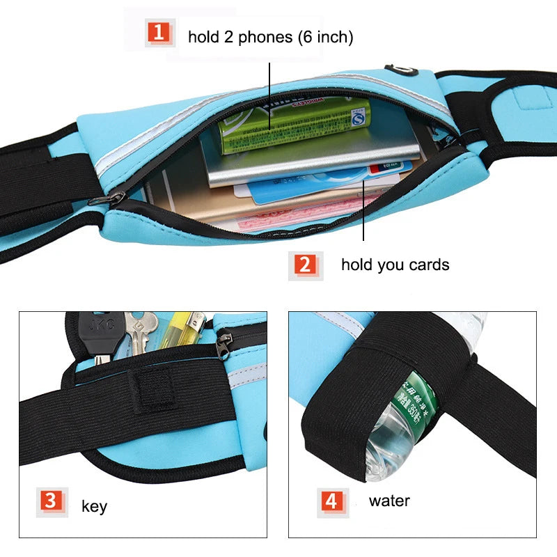 Universal Waterproof Running Waist Bag