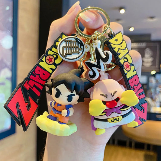 Dragon Ball Anime Keychain Set
