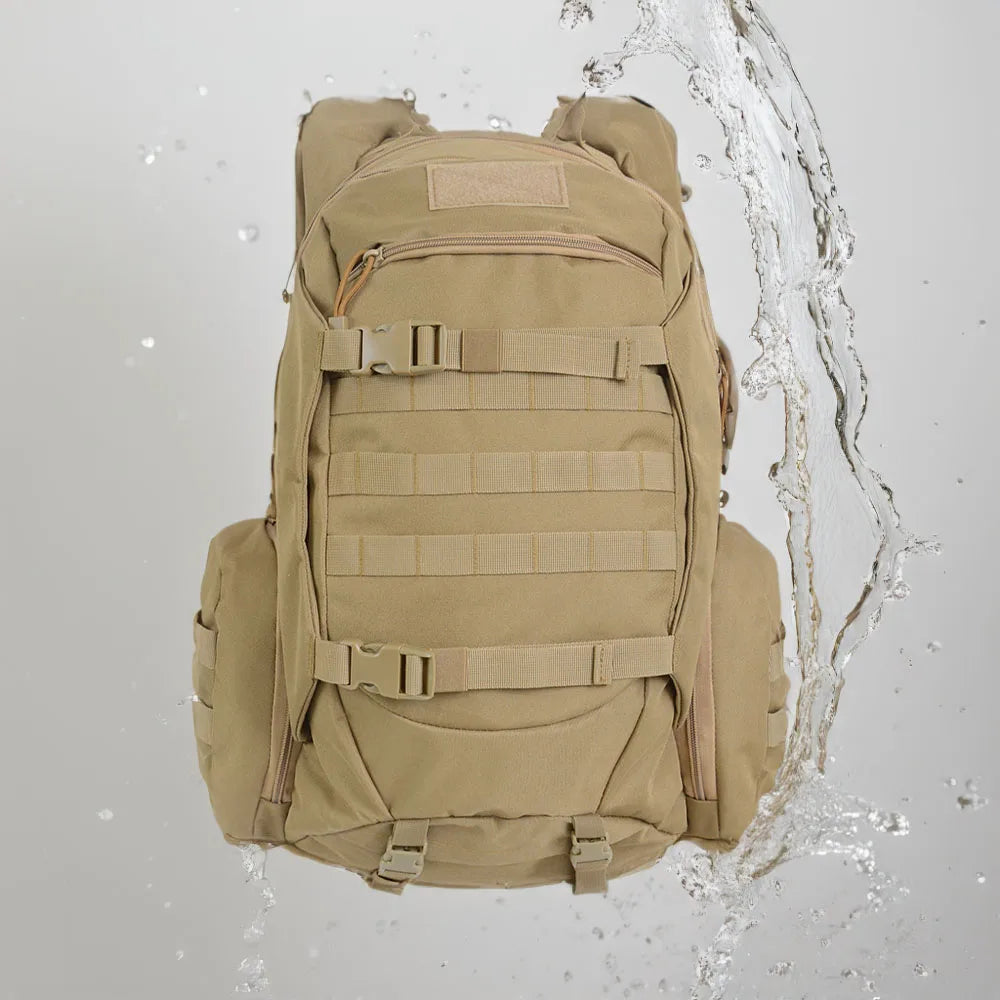 45L Waterproof Tactical Hiking Backpack