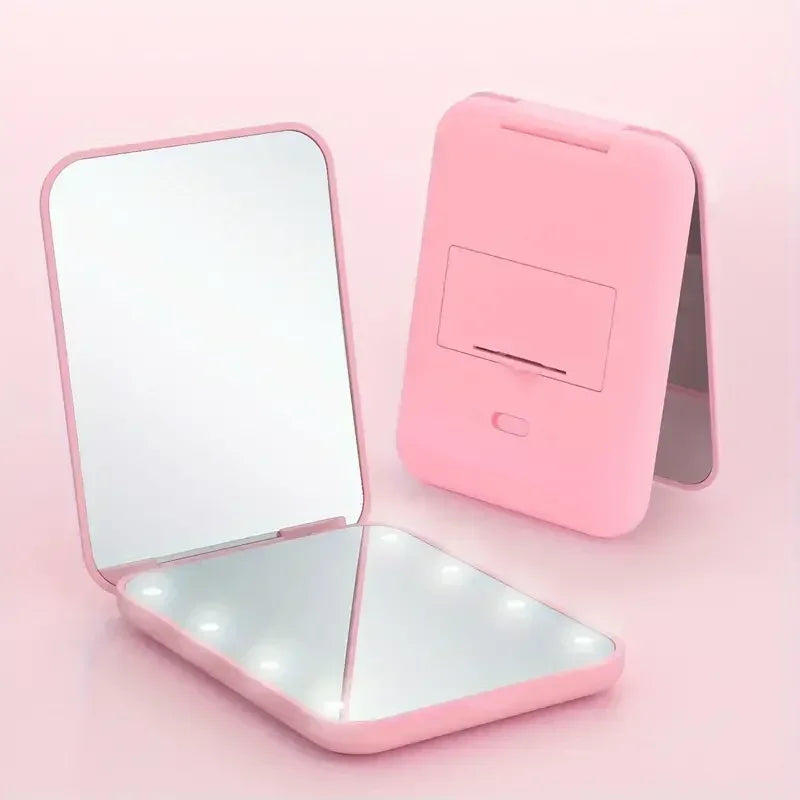 Mini LED Pocket Makeup Mirror