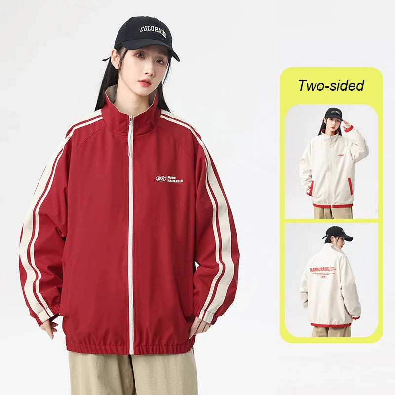 Reversible Windproof Outdoor Couple Jacket