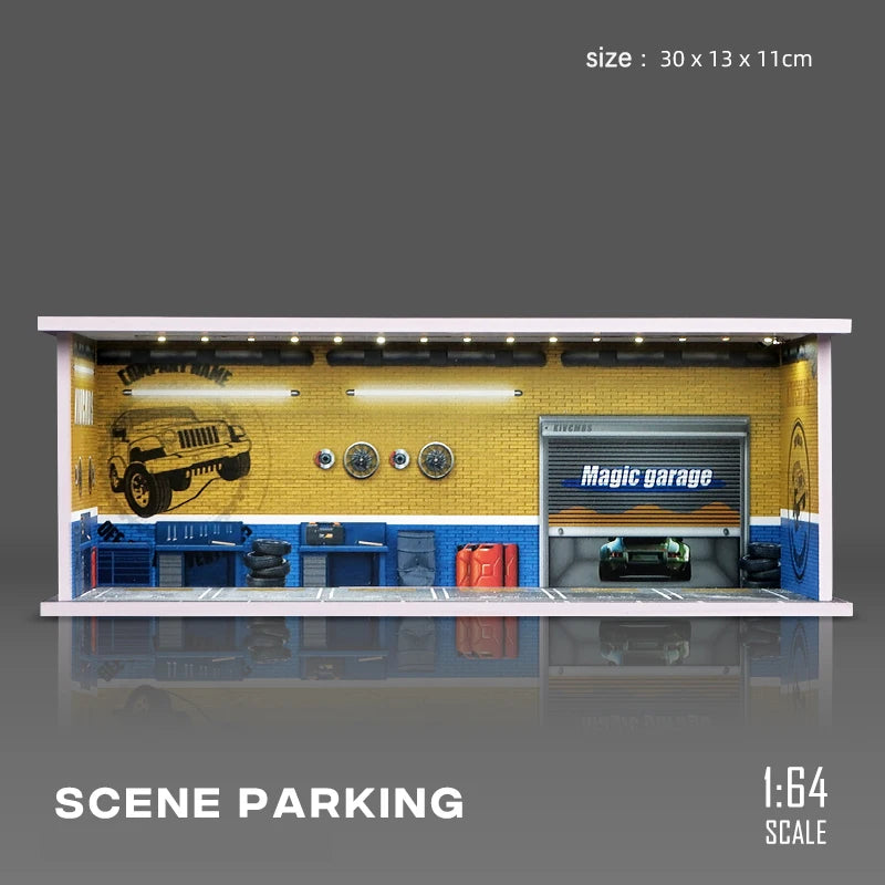 1/64 Garage Scene Model