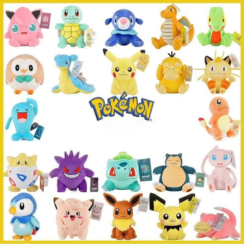 Pikachu Pokémon Plush Toy Collection