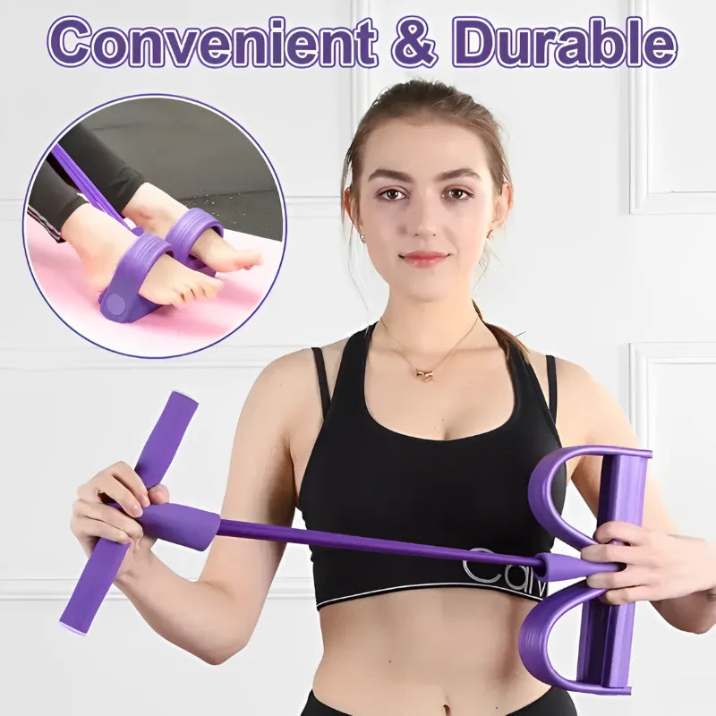 Four-Tube Fitness Tension Rope