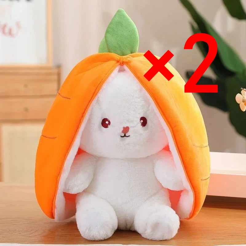 Strawberry Carrot Rabbit Plush Toy