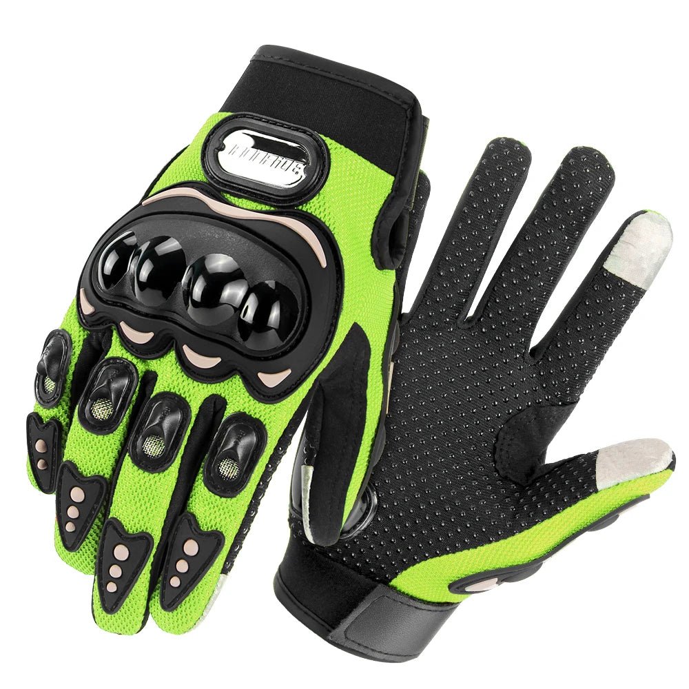 Breathable Touch Screen Motorcycle Gloves