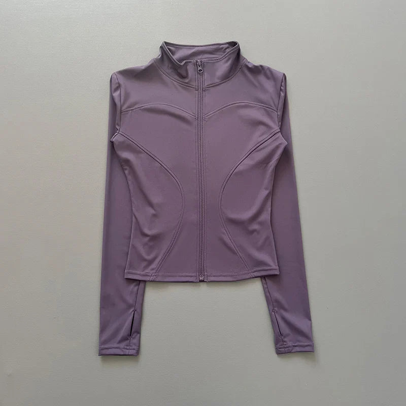 Women’s Slimming Workout Zip Jacket