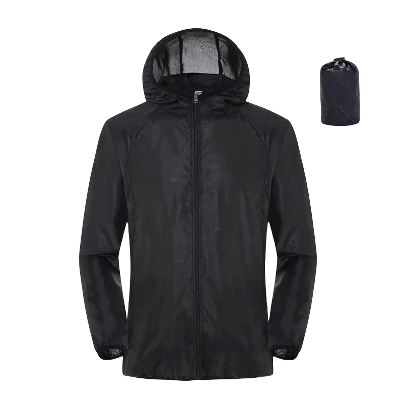 Unisex Waterproof Camping Rain Jacket