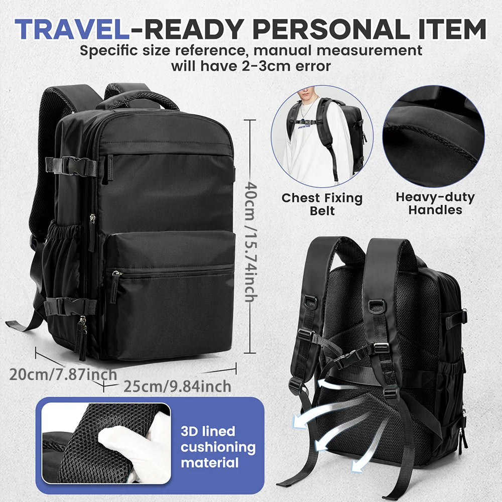 Men’s Vacuum Compression Travel Backpack