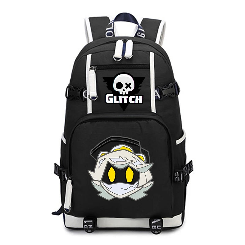 Anime Murder Drones Canvas Backpack
