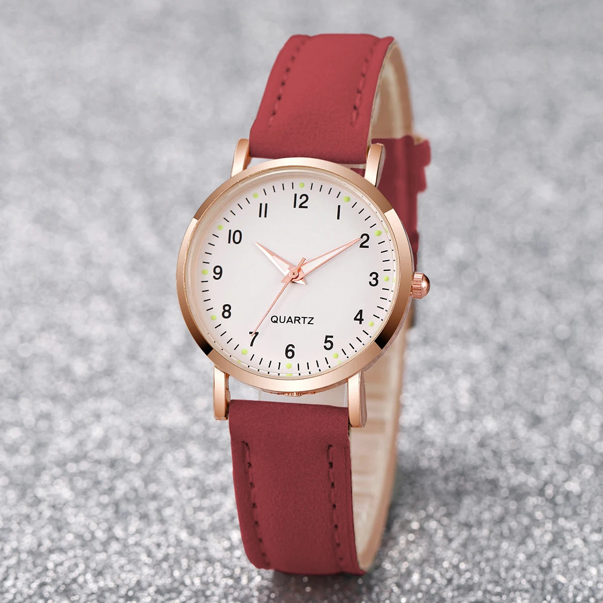 Arabic Dial Women Quartz Watch