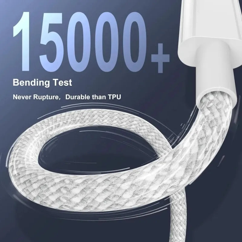 3PCS 100W USB C Cables