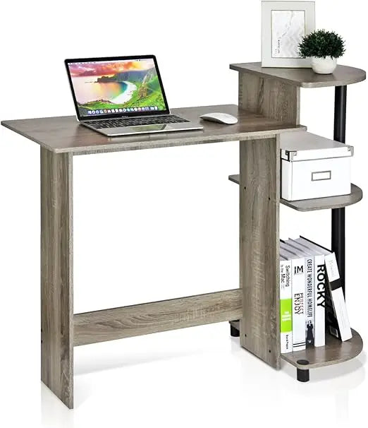 Modern Square Shelf Laptop Desk