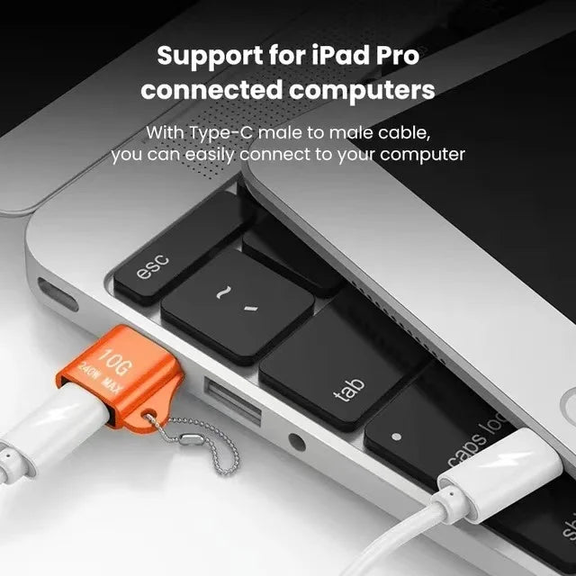 USB to Type-C Adapter 10A