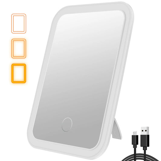 LED Touch Screen Makeup Mirror