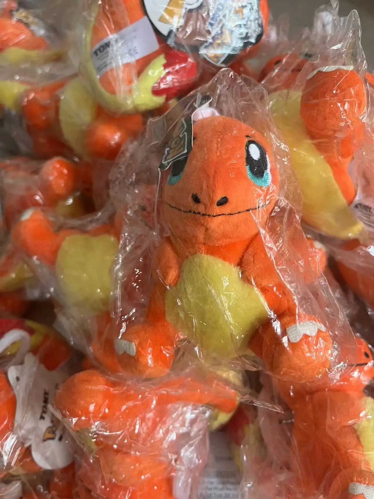 5pcs Pokémon Plush Keychain Set