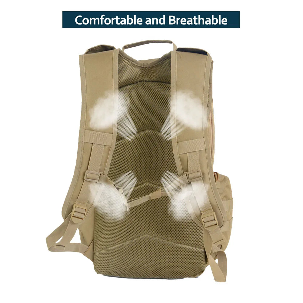 45L Waterproof Tactical Hiking Backpack