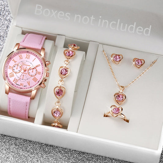 Women’s Fashion Watch Jewelry Set
