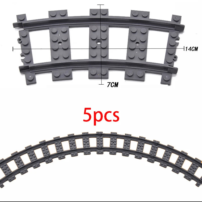 City Train Station Building Blocks