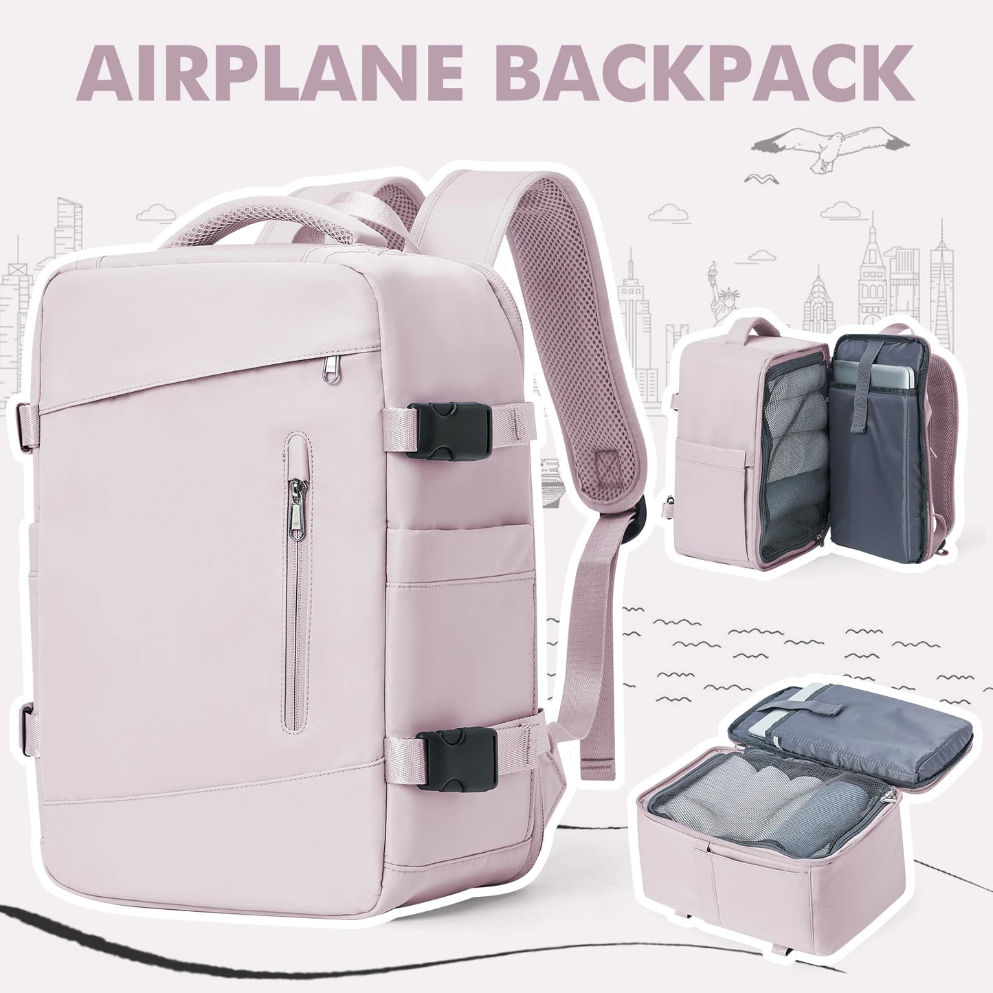 Cabin Travel Backpack Laptop Carry-On