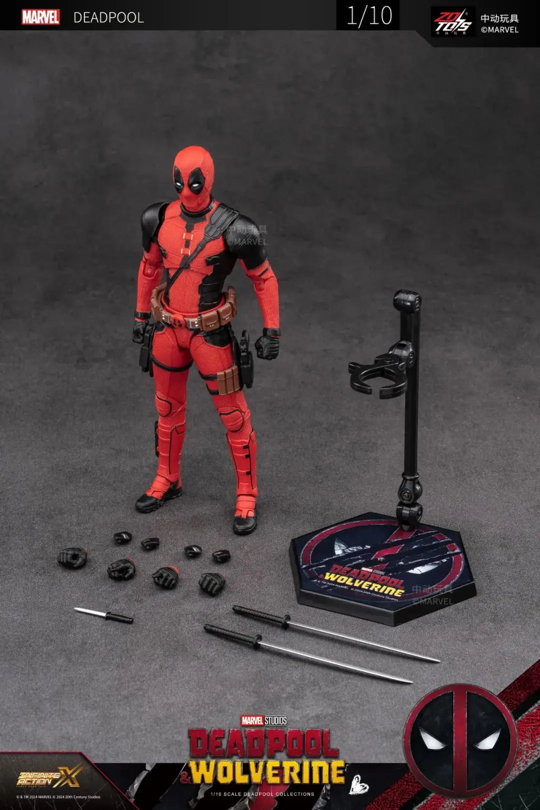 Deadpool Wolverine Thor Action Figures