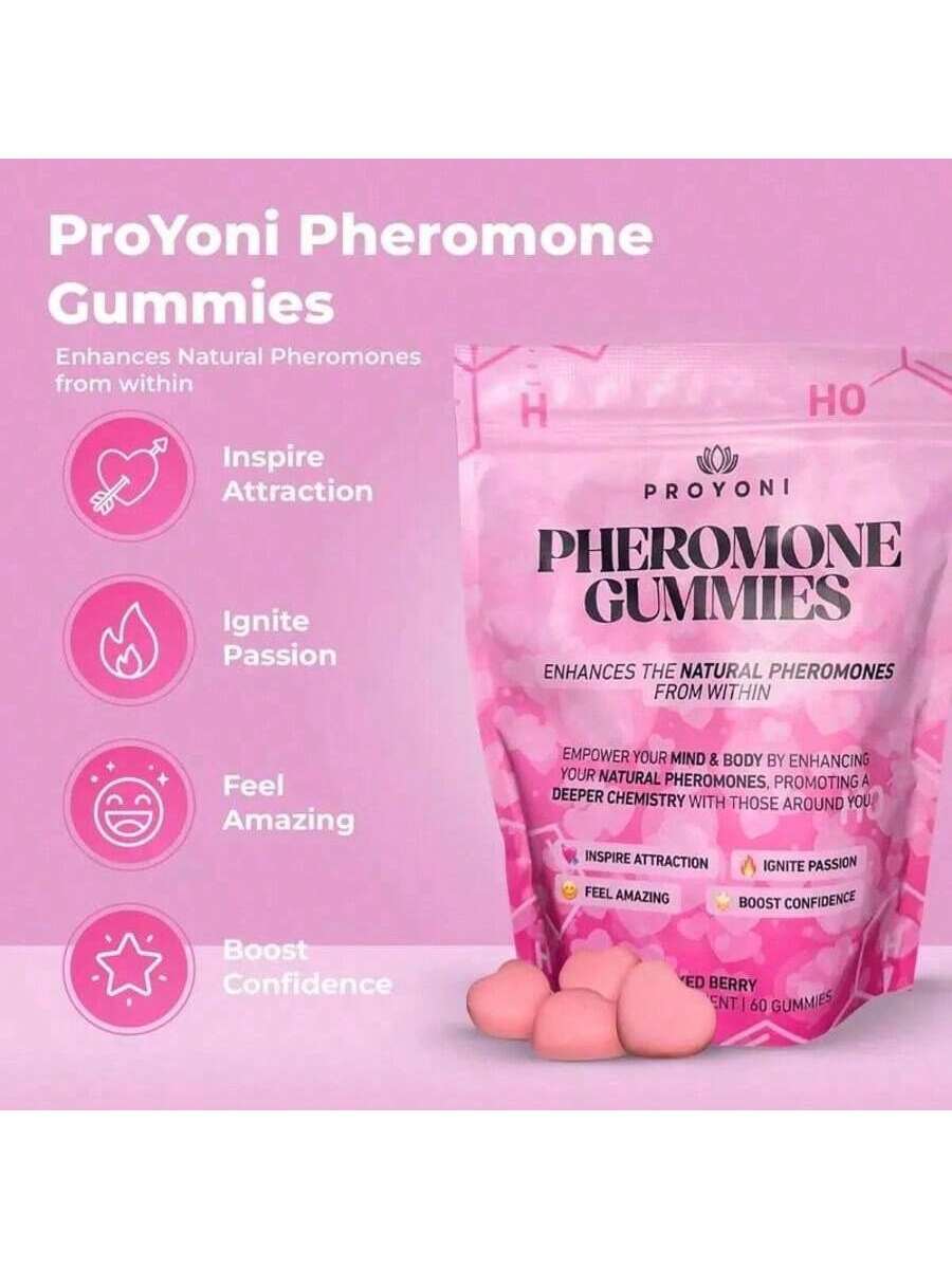 Pheromone Boosting Gummies for Women