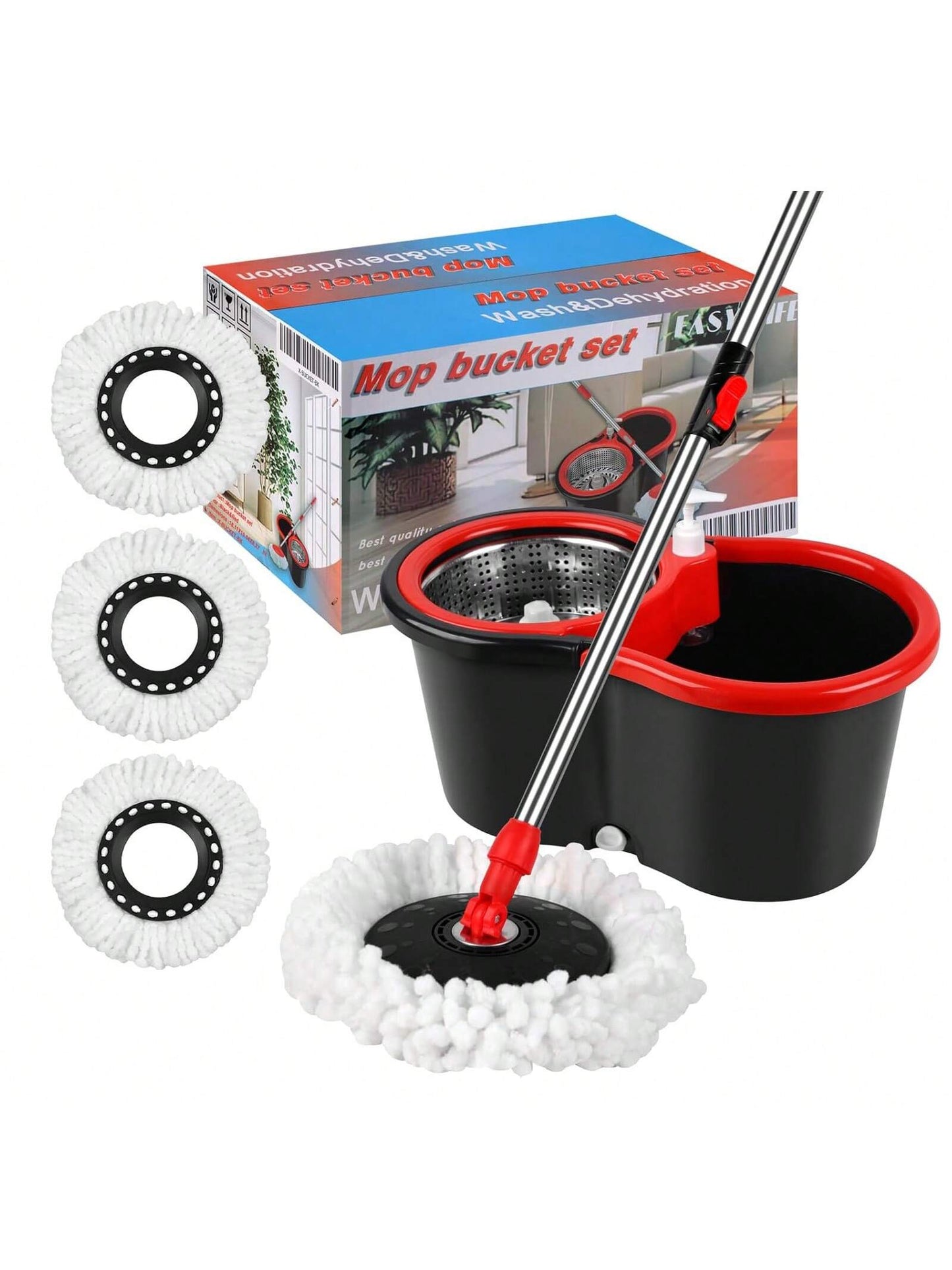 360° Spin Mop Bucket Set