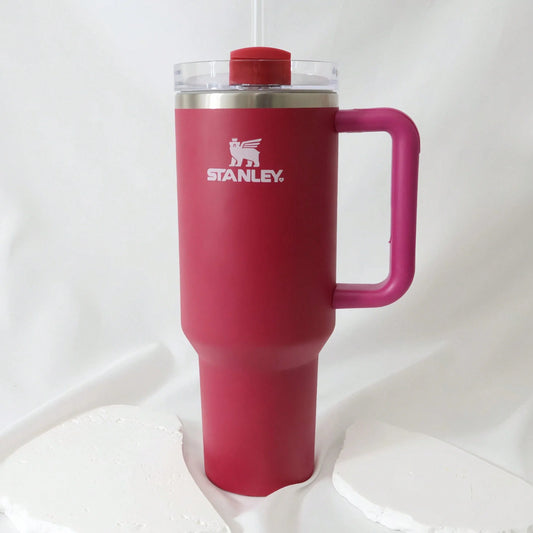 Stanley 40oz Burgundy Insulated Tumbler