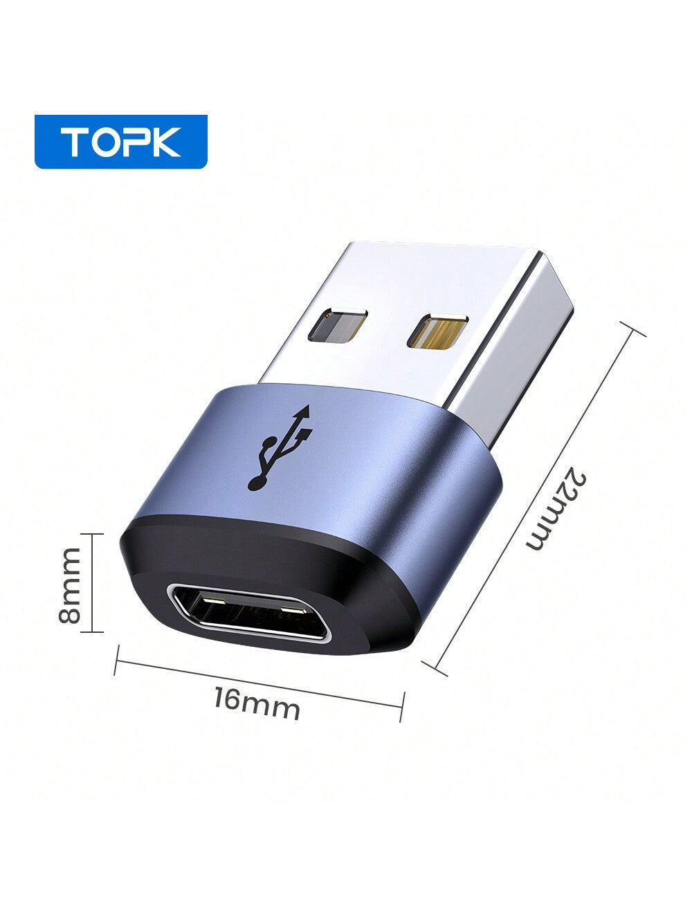 TOPK Type-C to USB Adapter