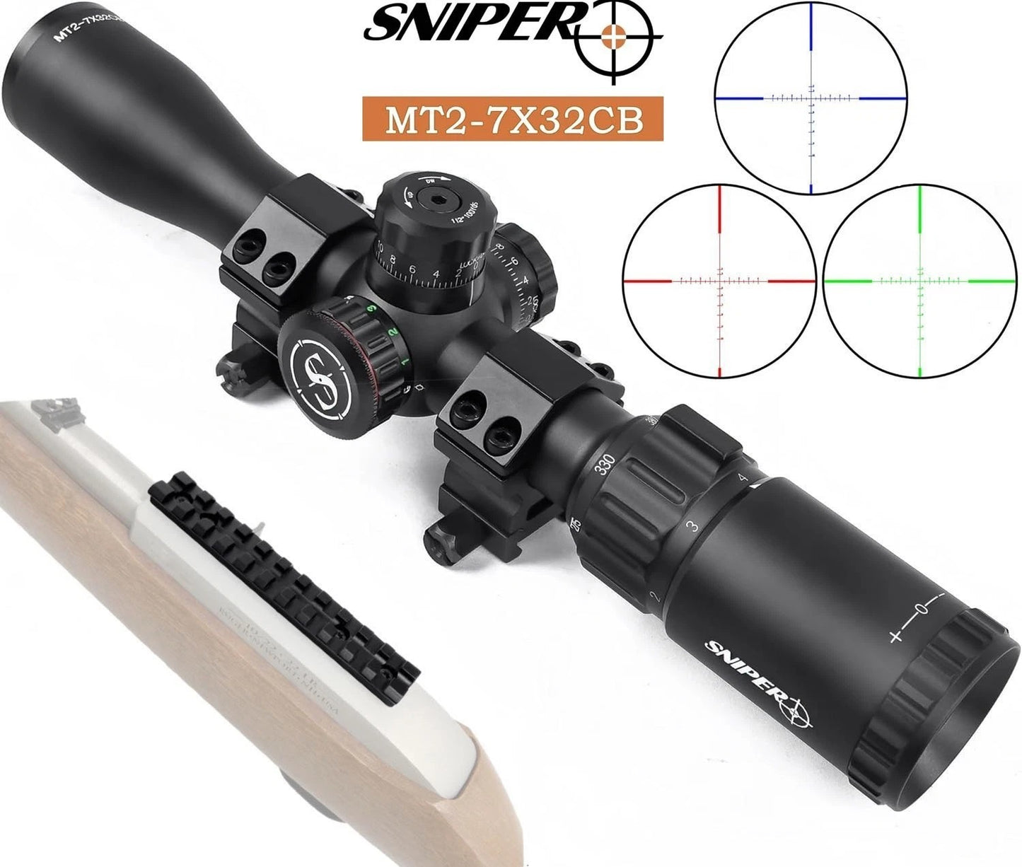 Ruger 10/22 Rifle Scope Combo
