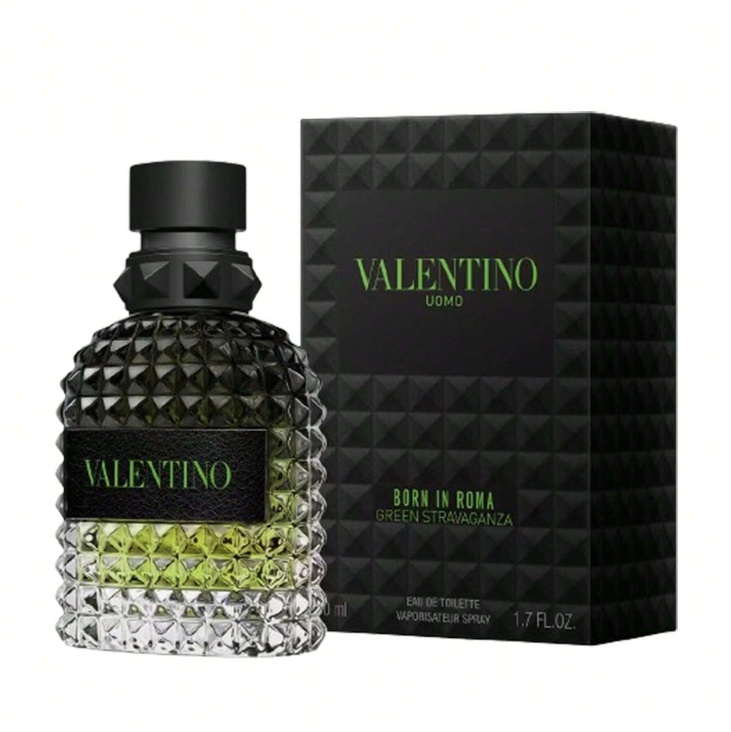 Valentino Born In Roma Green Stravaganza Men's EDT 1.7 Oz