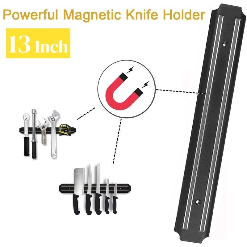 Magnetic Kitchen Knife Holder Rack