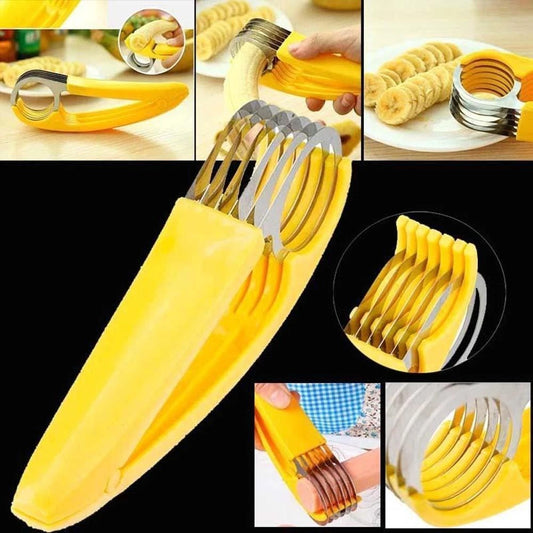 Stainless Steel Banana Slicer Knife