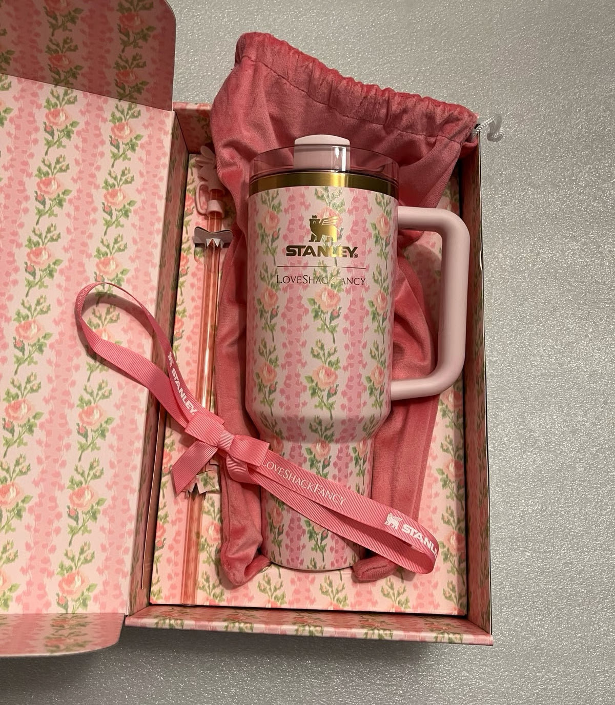 Stanley Quencher 40oz Travel Tumbler