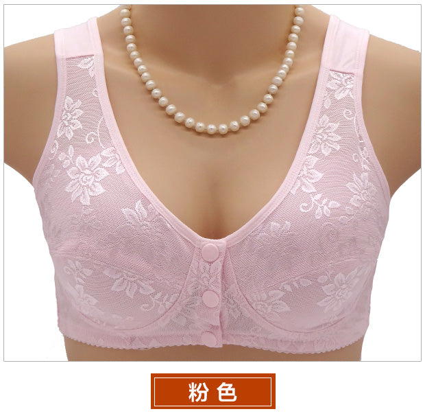 Non Padded Front-Open Bra.