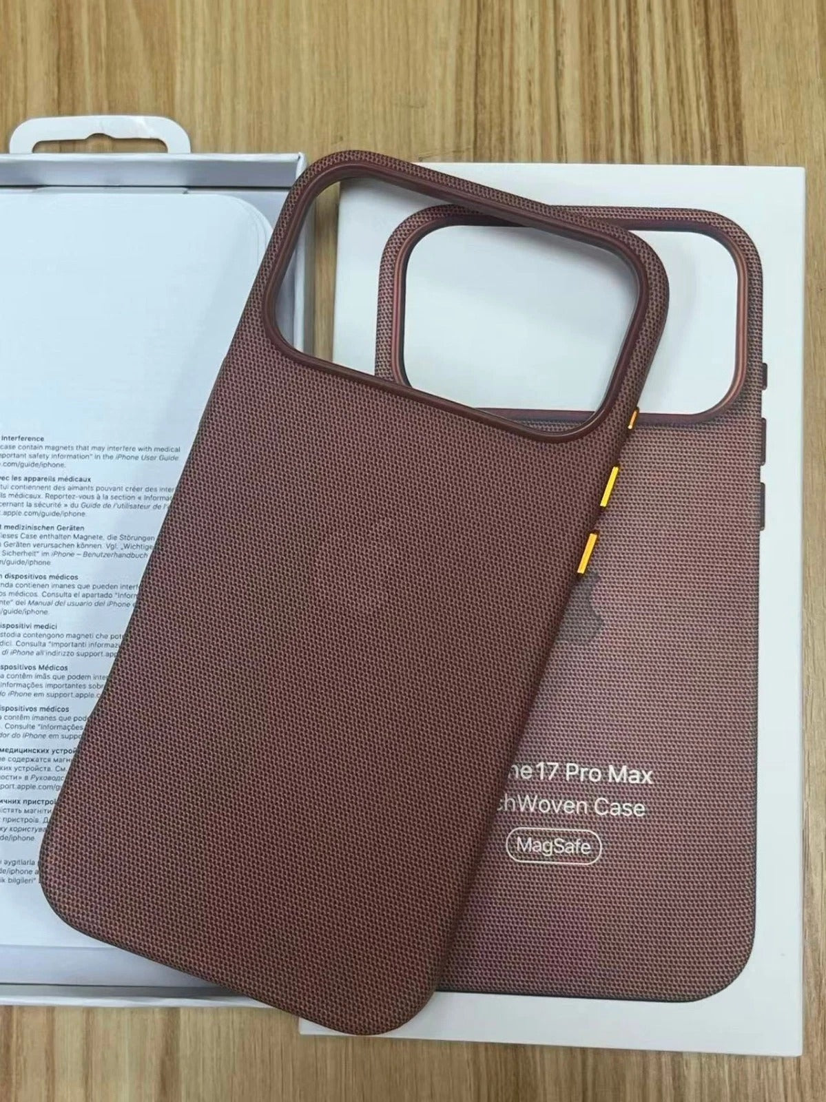 Tech Woven Mag Safe iPhone 17 Case